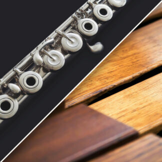 Flute and marimba