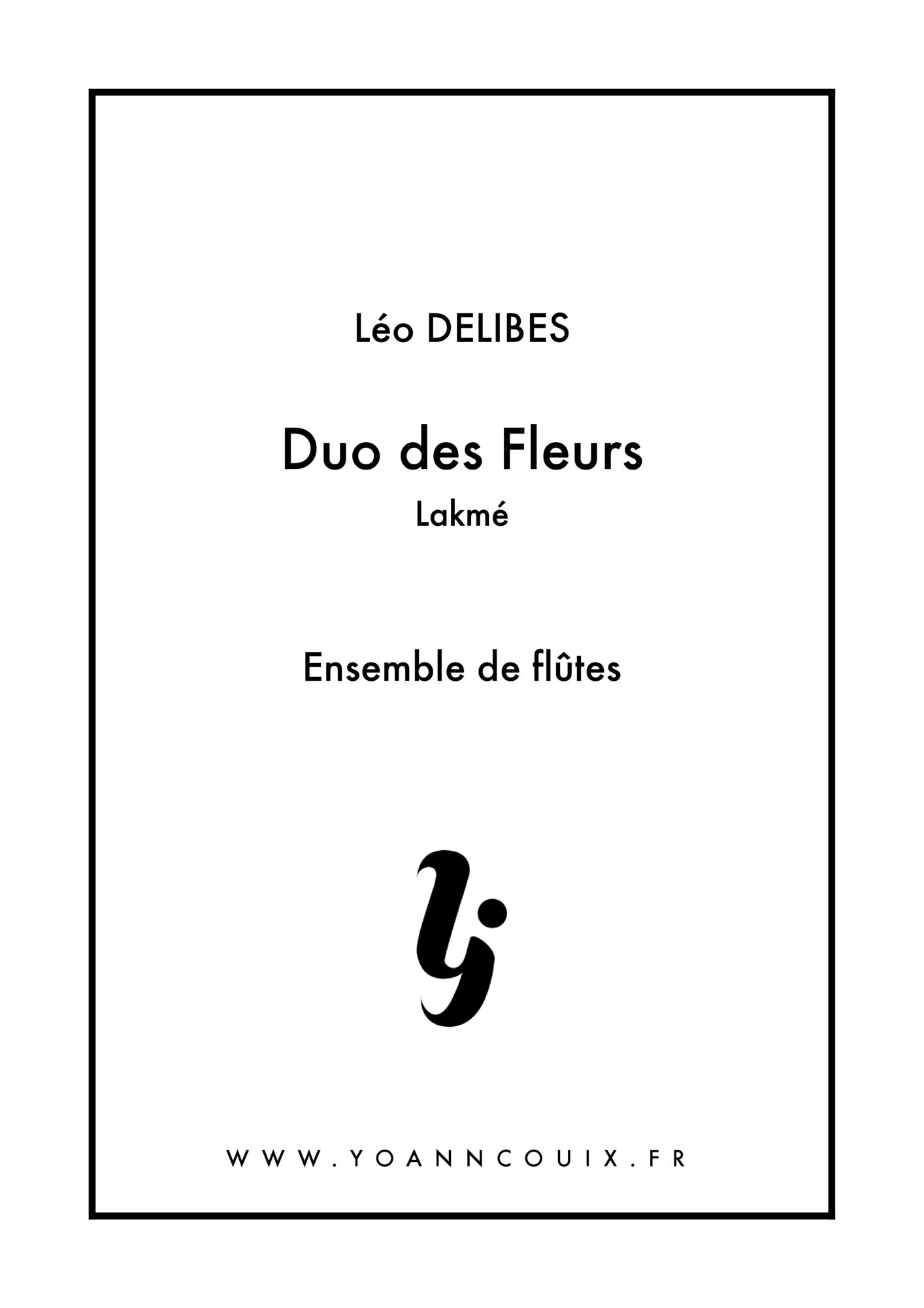 DELIBES Duo des Fleurs